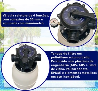 FILTRO PARA PISCINA V-20 VEICO