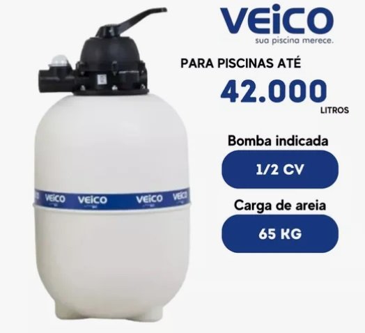 FILTRO PARA PISCINA V-40 VEICO