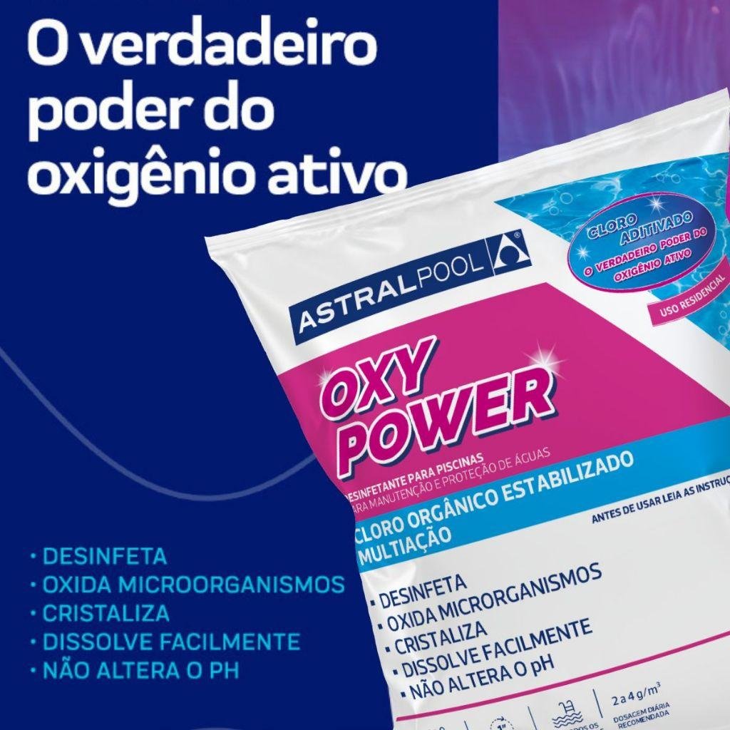 CLORO OXYPOWER MULTIAÇÃO 1KG ASTRALPOOL