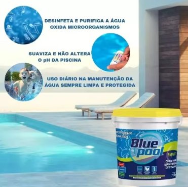 CLORO SMART BLUEPOOL 7,5KG FLUIDRA