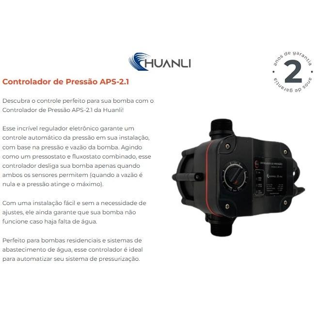 CONTROLADOR DE PRESSAO APS-2.1 220V LEPONO