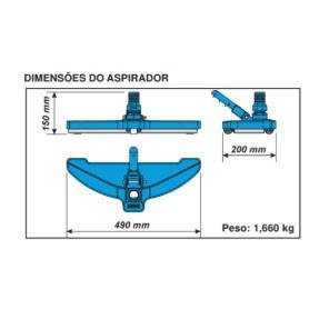 ASPIRADOR 03 RODAS JUMBO LIMP PLUS SODRAMAR