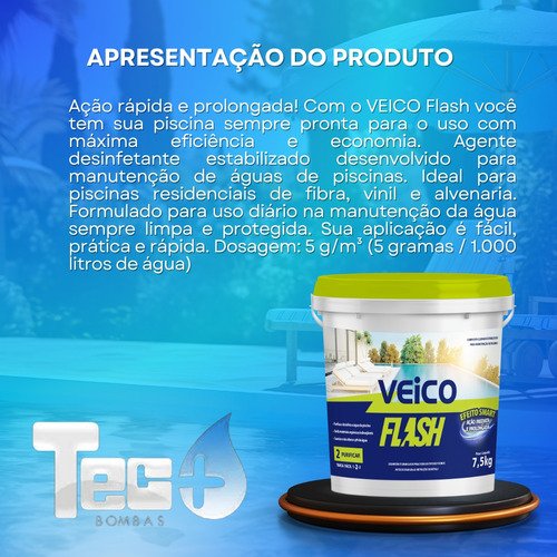 CLORO VEICO FLASH 7,5KG VEICO