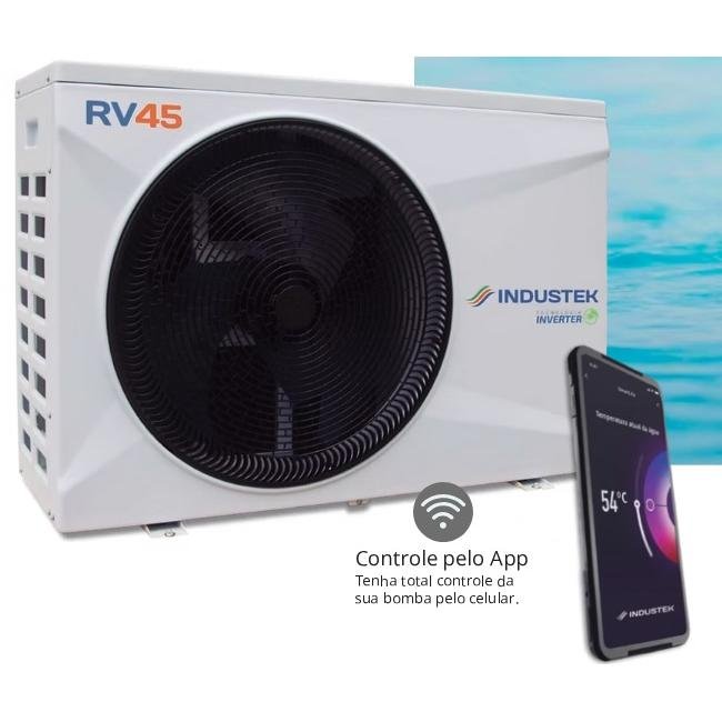 BOMBA DE CALOR INVERTER RV45 MONO 220V INDUSTEK