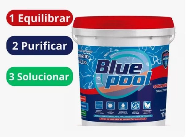 CLORO BLUEPOOL HIPOCALCIO SHOCK COMBATE 10KG ASTRALPOOL
