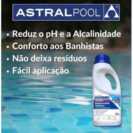 REDUTOR PH E ALCALINIDADE 1KG GRAN ASTRALPOOL
